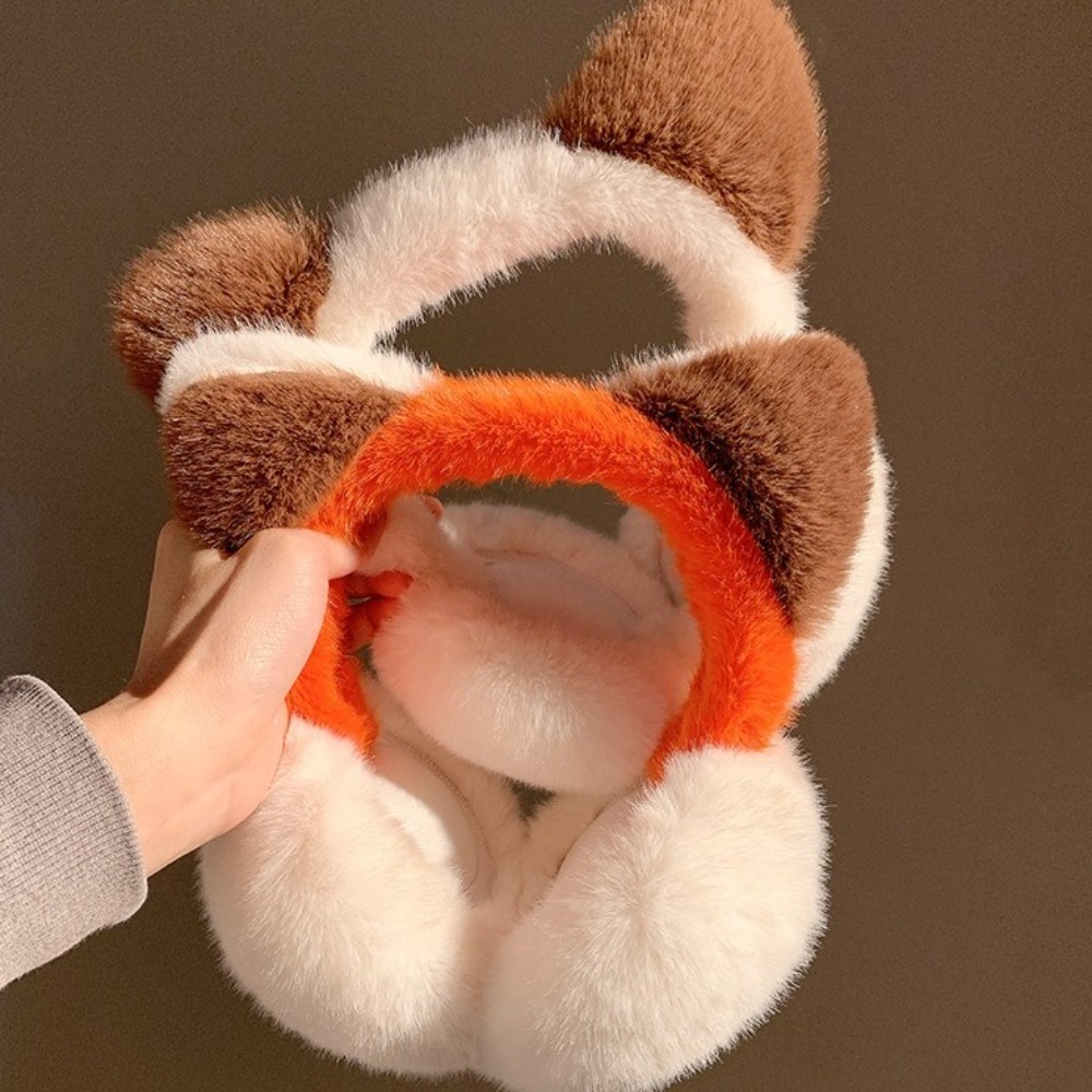 Earmuffs Foldable - Fashion Cartoon Cartoon Earmuffs Windproof Keep