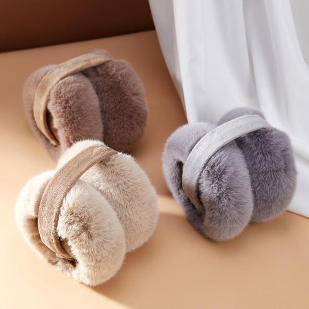 Women Winter Earmuffs Plush Ea - Earmuffs Foldable review and price