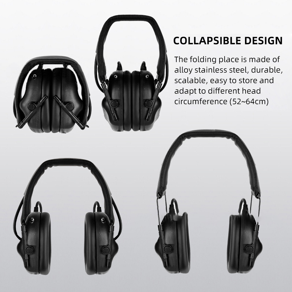 BOOIU Tactical Electronic Shoo - Earmuffs Foldable review and price