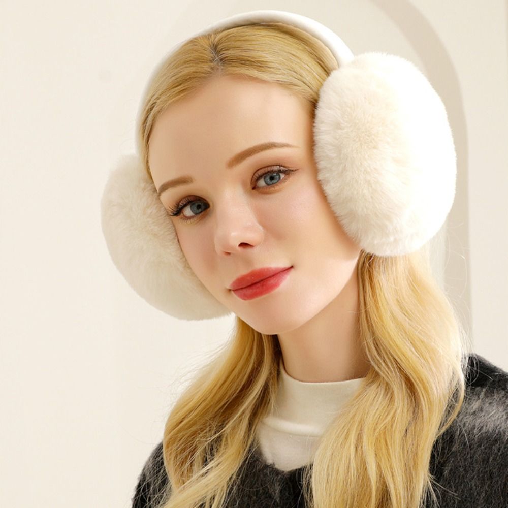 Comfortable Ear Cap Plush Earm - Earmuffs Foldable review and price