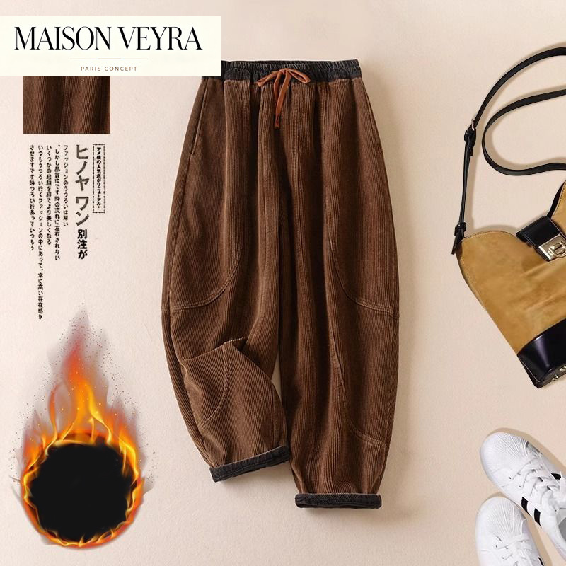 Corduroy harem pants female fa - Corduroy Pant Warm review and price