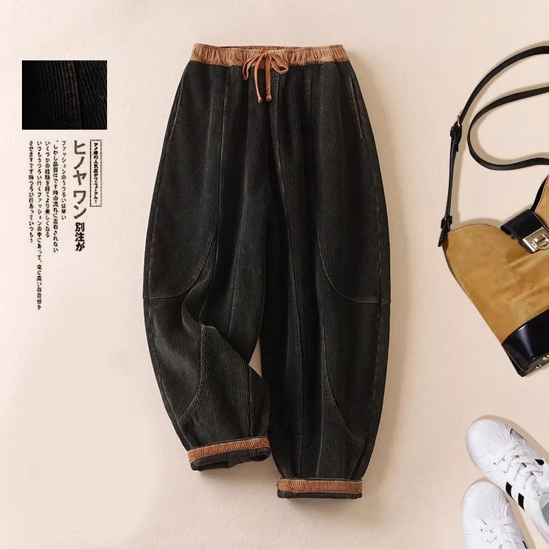 Corduroy harem pants female fa - Corduroy Pant Warm review and price