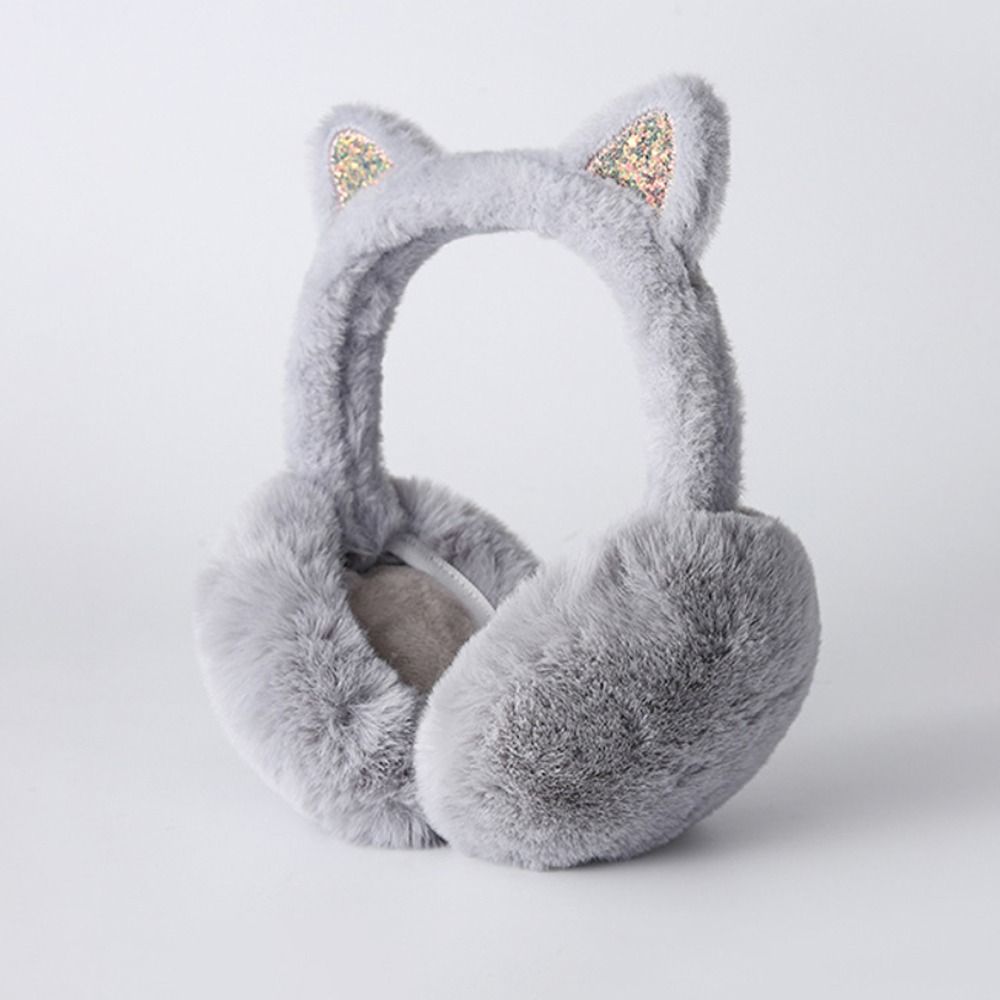 Fashion Faux Fur Cat Ear Earmu - Earmuffs Foldable review and price