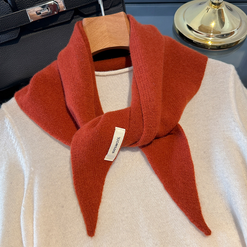 100% Wool Korean Style Knitted - Shawl Wrap Winter review and price