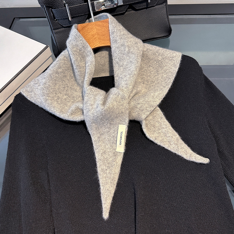 100% Wool Korean Style Knitted - Shawl Wrap Winter review and price