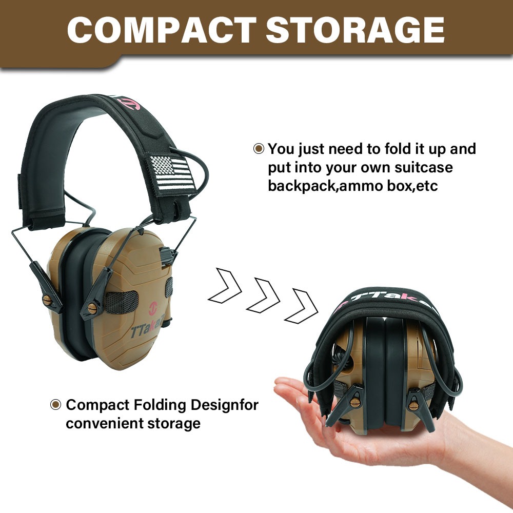 New W1/W3 Foldable Electronic  - Earmuffs Foldable review and price