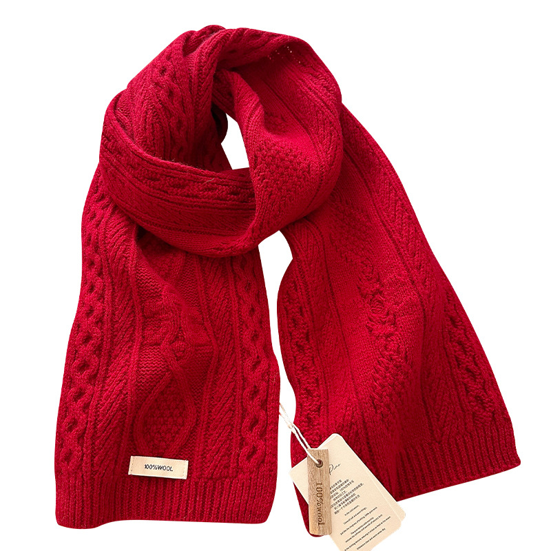 Luxury 100% Wool Scarf Women M - Shawl Wrap Winter review and price
